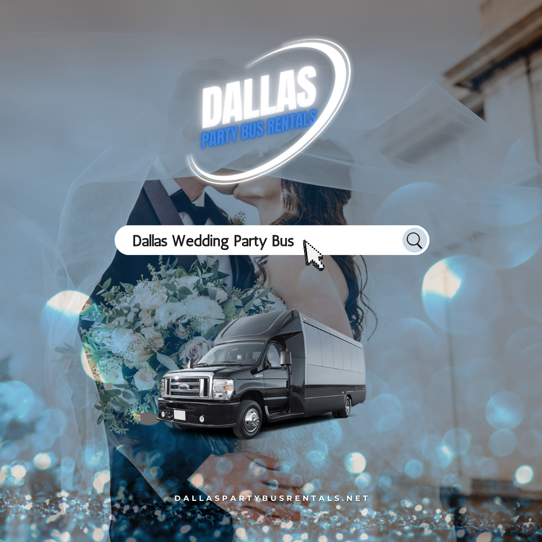 Dallas Wedding Party Bus